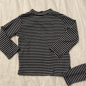 Zara toddler unisex long striped sleeve
